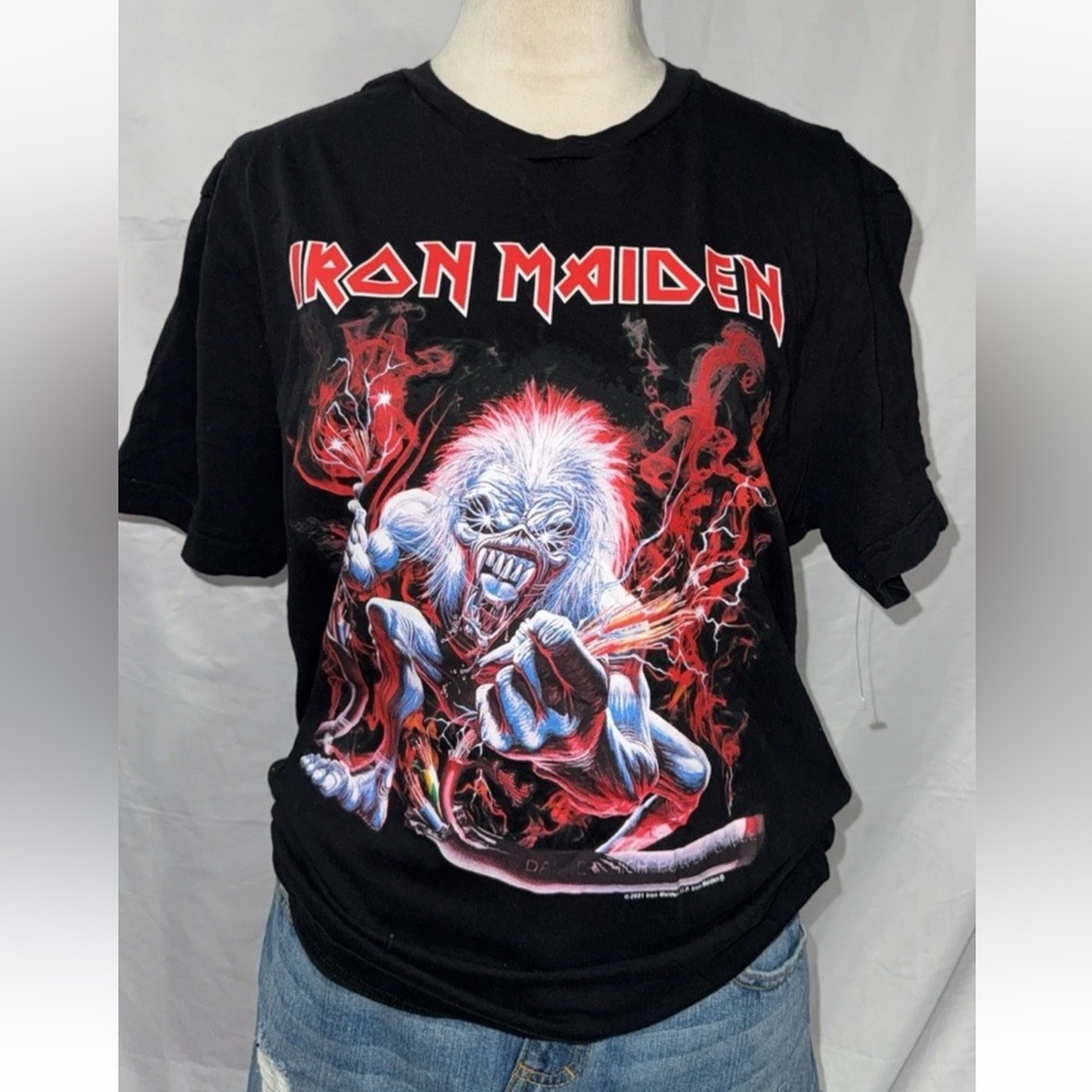 Iron Maiden Black Graphic Tee